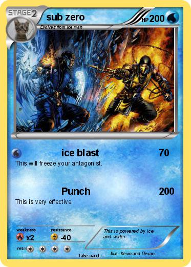 Pokemon sub zero