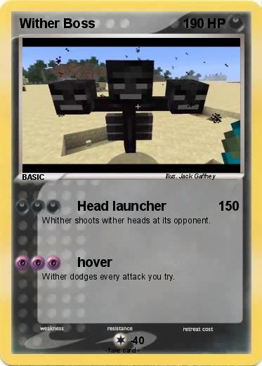 Pokemon Wither Boss