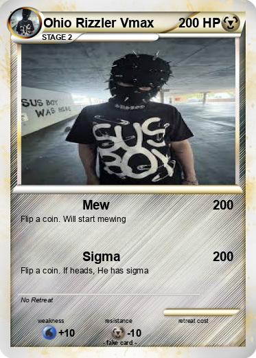 Pokemon Ohio Rizzler Vmax
