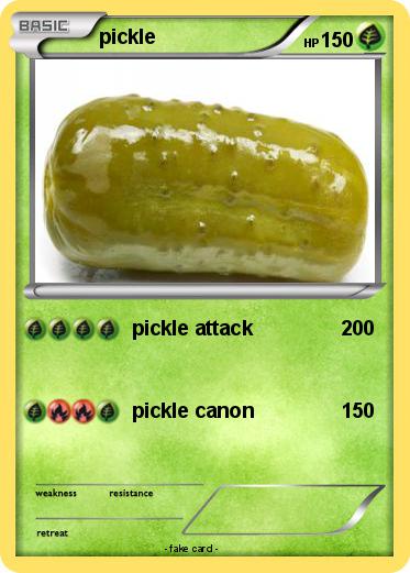 Pokemon pickle