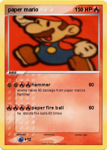 Pokemon paper mario