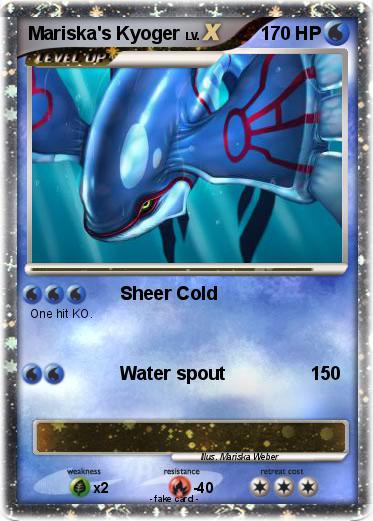 Pokemon Mariska's Kyoger