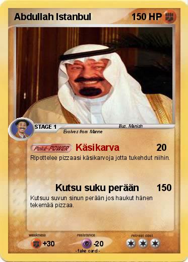 Pokemon Abdullah Istanbul
