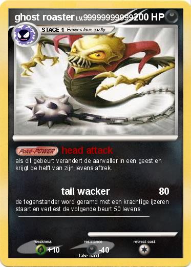 Pokemon ghost roaster