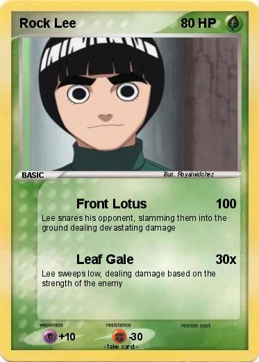 Pokemon Rock Lee