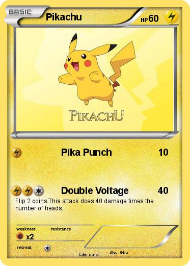Pokemon Pikachu