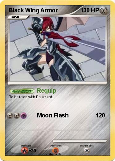 Pokemon Black Wing Armor