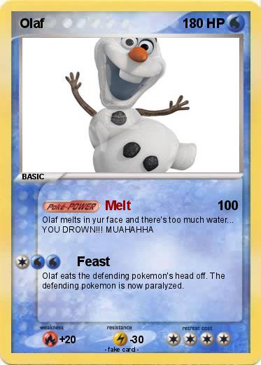 Pokemon Olaf