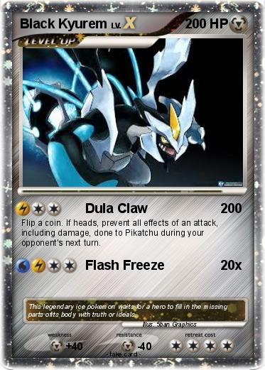 Pokemon Black Kyurem