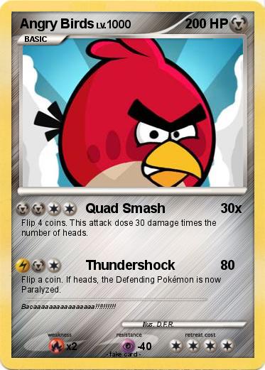 Pokemon Angry Birds