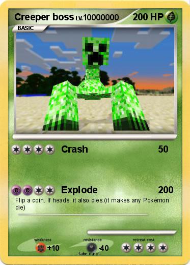 Pokemon Creeper boss