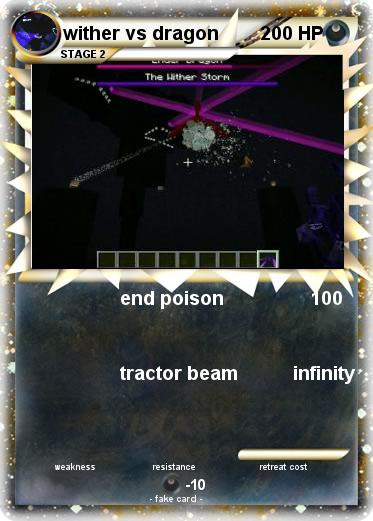 Pokemon wither vs dragon