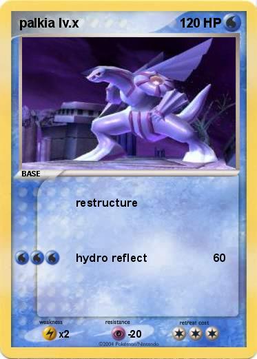 Pokemon palkia lv.x                   