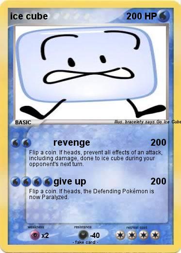 Pokemon ice cube