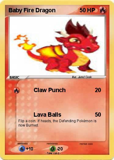 Pokemon Baby Fire Dragon