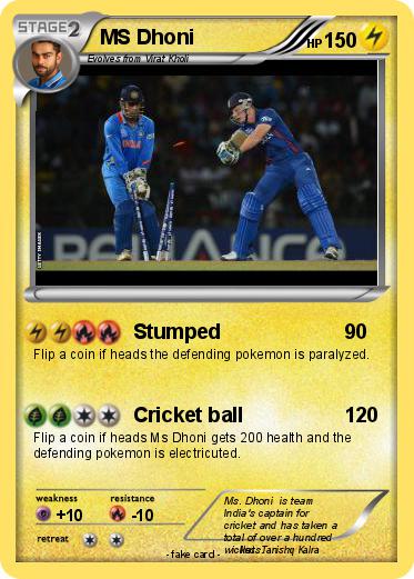 Pokemon MS Dhoni