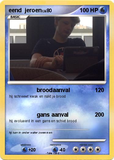 Pokemon eend  jeroen