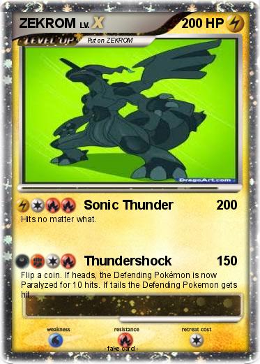 Pokemon ZEKROM