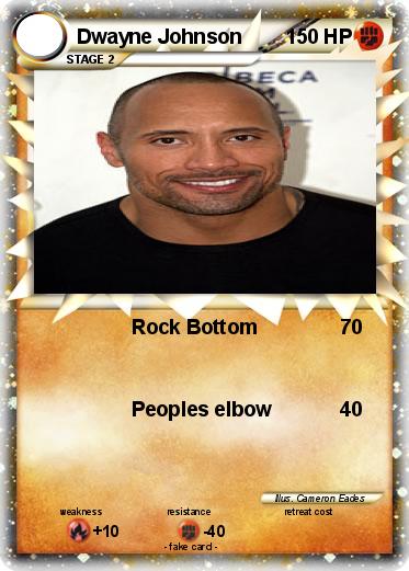Pokemon Dwayne Johnson