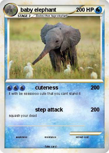 Pokemon baby elephant