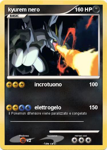 Pokemon kyurem nero