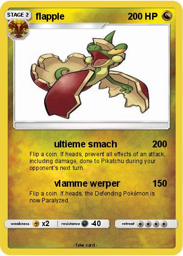 Pokemon flapple