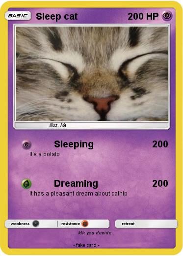 Pokemon Sleep cat