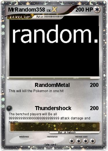 Pokemon MrRandom358