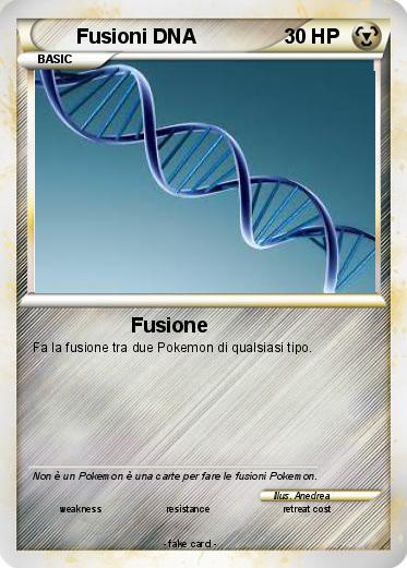 Pokemon Fusioni DNA