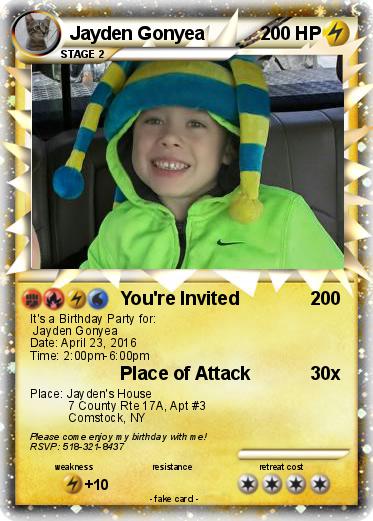 Pokemon Jayden Gonyea