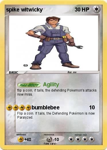 Pokemon spike witwicky
