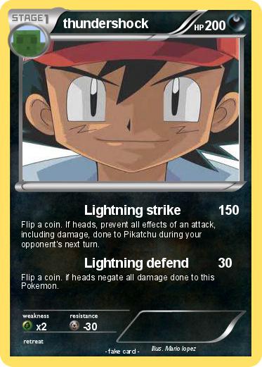 Pokemon thundershock