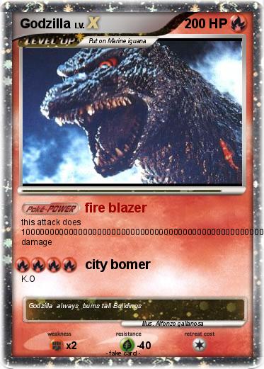 Pokemon Godzilla