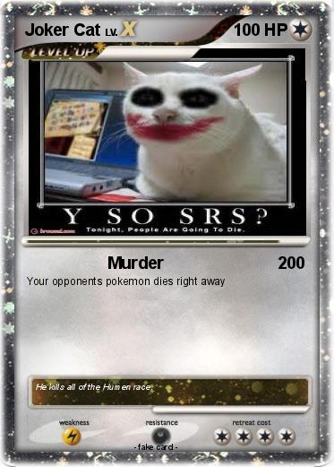 Pokemon Joker Cat