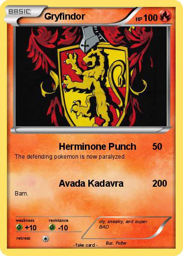 Pokemon Gryfindor