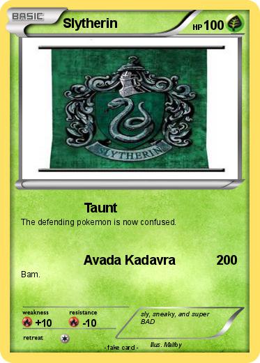 Pokemon Slytherin