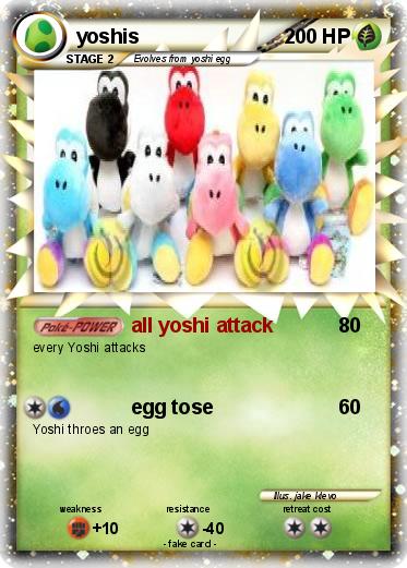 Pokemon yoshis