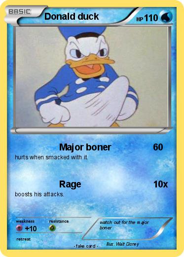 Pokemon Donald duck