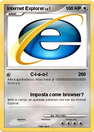 Pokemon Internet Explorer