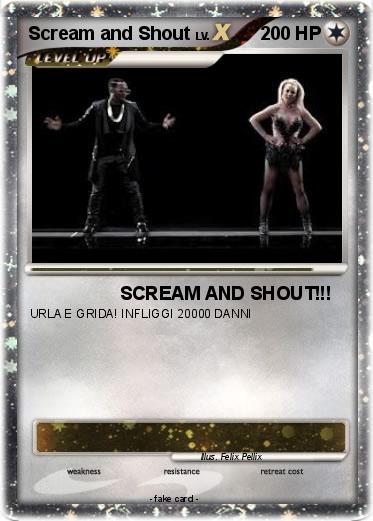 Pokemon Scream and Shout