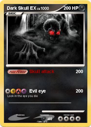 Pokemon Dark Skull EX