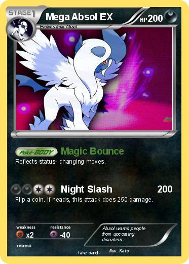 Pokemon Mega Absol EX