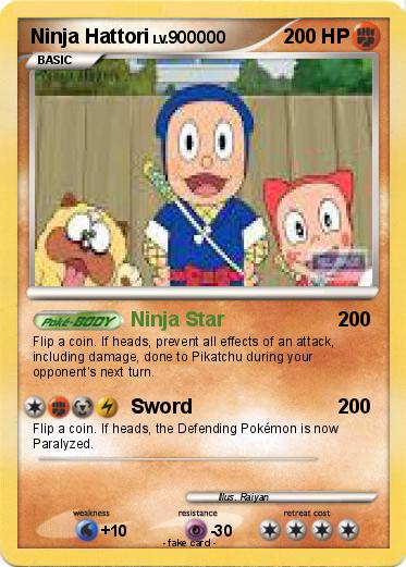 Pokemon Ninja Hattori