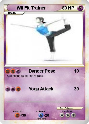 Pokemon Wii Fit Trainer