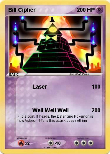 Pokemon Bill Cipher