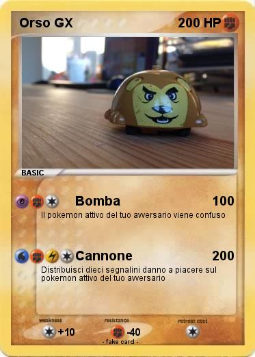 Pokemon Orso GX