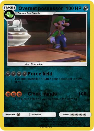 Pokemon Overset possessor