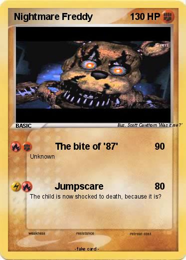 Pokemon Nightmare Freddy