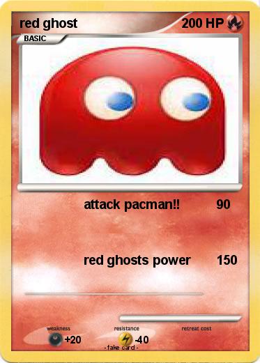 Pokemon red ghost