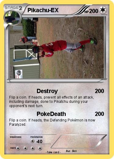 Pokemon Pikachu-EX
